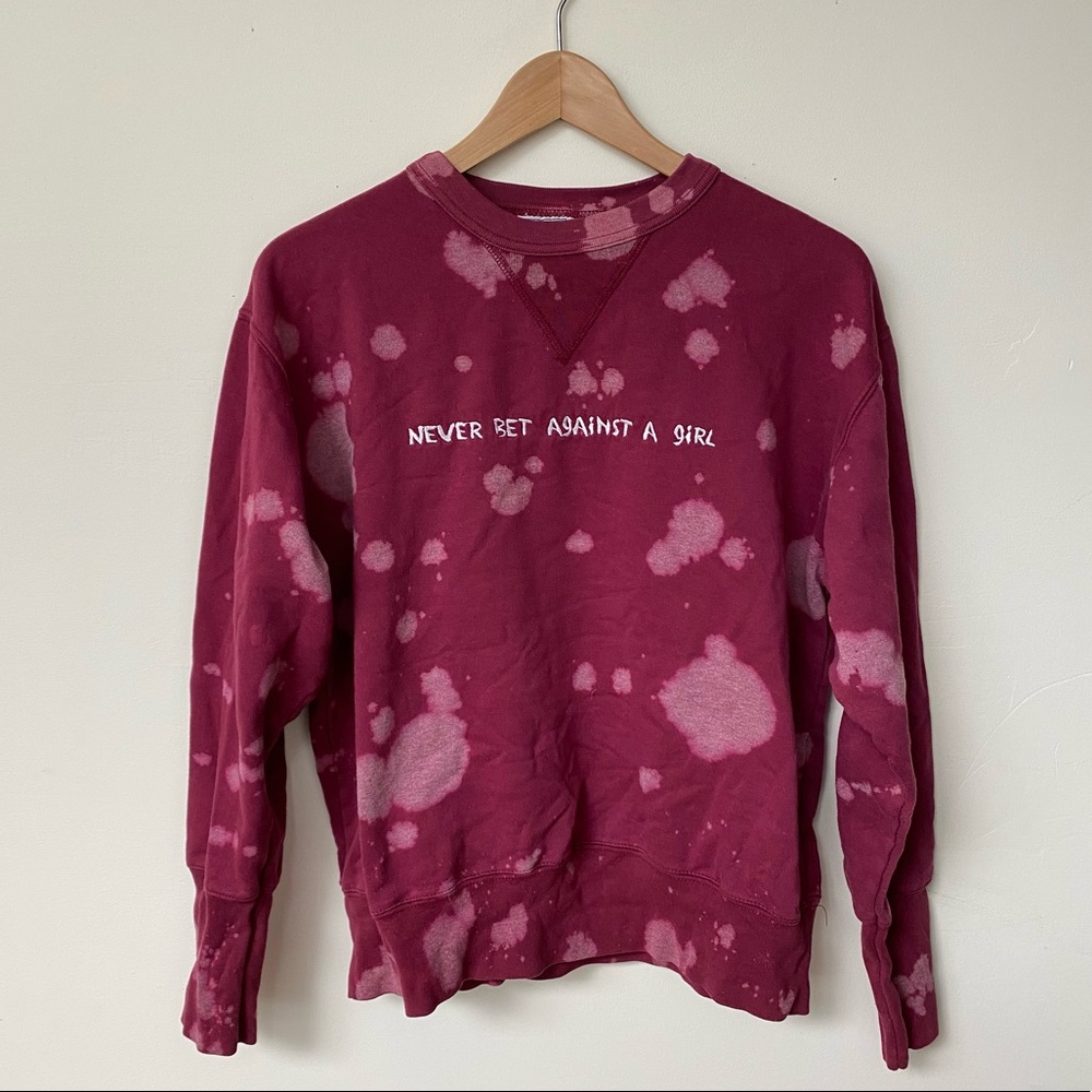 ::Vintage:: girl power sweatshirt